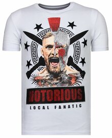 T-shirt - Notorious Warrior - Weiß