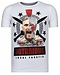 T-shirt - Notorious Warrior - Weiß