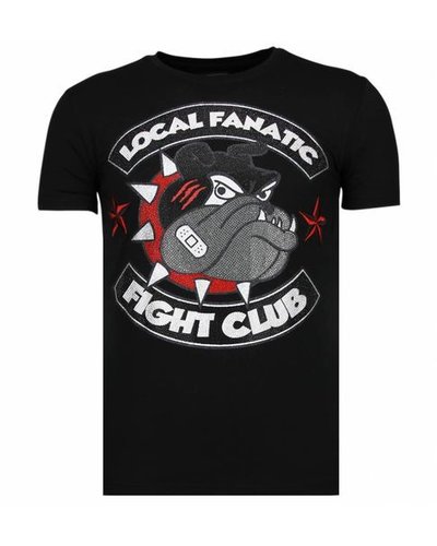 Local Fanatic T-shirt - Fight Club Spike - Zwart