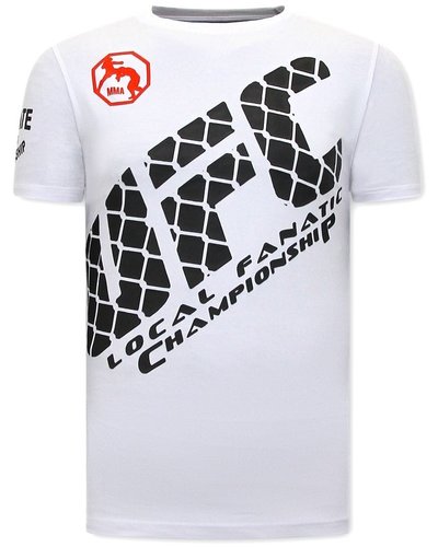 Local Fanatic T-shirt - UFC - Weiß