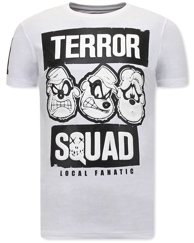 Local Fanatic  T-Shirts - Beagle Boys Squad - Weiß