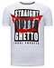 Local Fanatic T-shirt - Straight Outta Ghetto - White