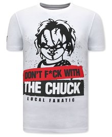 Local Fanatic T-shirt - Chucky - White