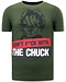 Local Fanatic Camiseta - Chucky - Verde