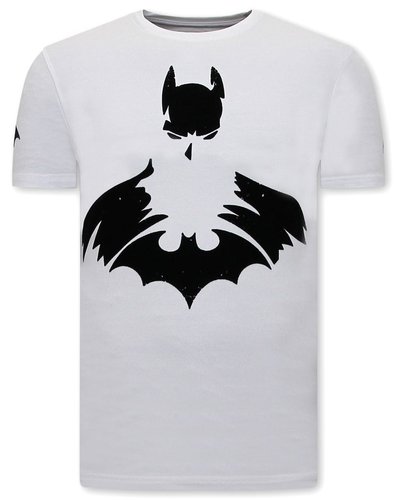 Local Fanatic T-shirt - Batman - Weiß