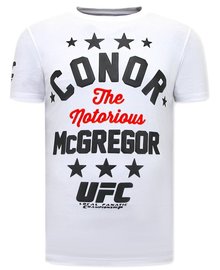 Local Fanatic Camiseta - The Notorious Mcgregor UFC - Blanco