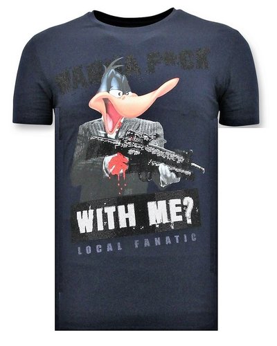 Local Fanatic T-shirt - Daffy Montana - Blue
