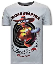Local Fanatic T-shirt - Darkwin Empire - Wit