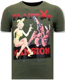 Local Fanatic T-shirt - The Playtoy Mansion - Grün