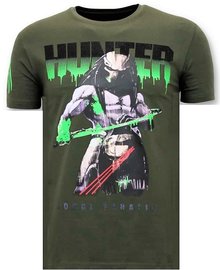 Local Fanatic T-shirt - Predator Hunter - Groen