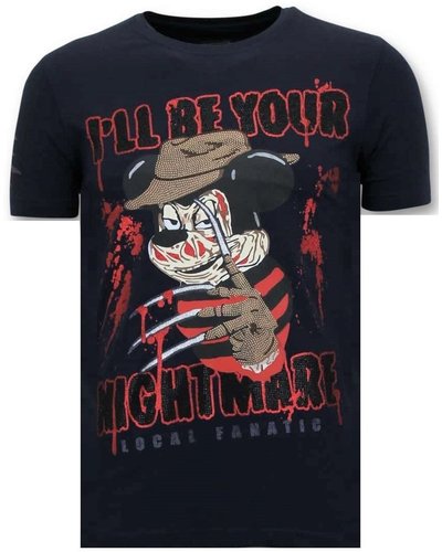 Local Fanatic T-shirt - Mickey Krueger - Blue