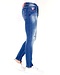 Local Fanatic Heren Jeans - Slim Fit - LF-DNM-1036 - Blauw