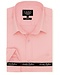 Gentili Bellini Mens Shirts - Luxury Plain Satin - Pink