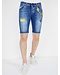 Local Fanatic Men's Denim Shorts - Slim Fit - LF-DNM-1046 - Blue