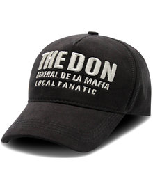 Local Fanatic Baseball Cap - The Don - Zwart