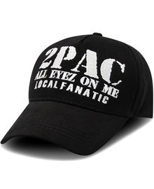 Local Fanatic Baseball Cap - TUPAC - Black