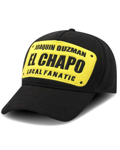 Local Fanatic Gorras de Béisbol - EL CHAPO Guzman  - Negro