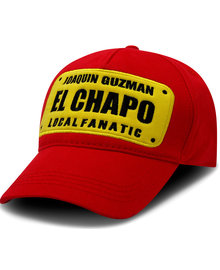 Local Fanatic Baseball Cap - EL CHAPO - Rood