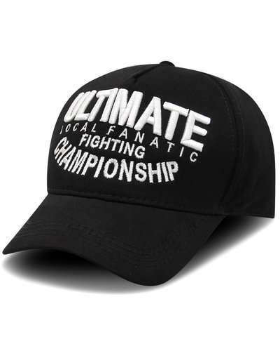 Local Fanatic Baseball Cap - Ultimate UFC - Black