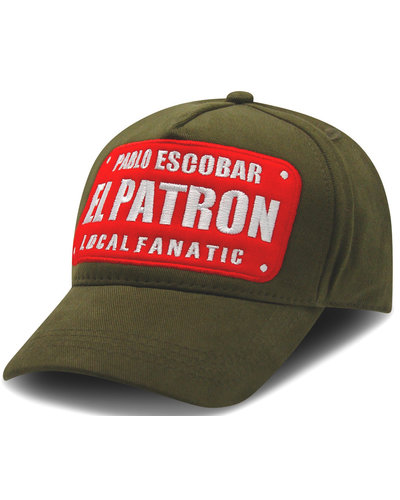 Local Fanatic Baseball Cap - Pablo Escobar - Green