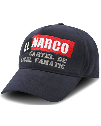 Local Fanatic Baseball Cap - EL NARCO - Blauw