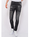 Local Fanatic Stonewashed Hombre Jeans - Slim Fit -1085- Negro