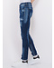 Local Fanatic Paint Splatter Jeans Heren - Slim Fit -1077- Blauw