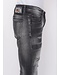 Local Fanatic Distressed Jeans Heren - Slim Fit -1087- Zwart