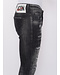 Local Fanatic Paint Splatter Jeans Stonewash Hombre - Slim Fit -1084- Negro