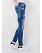 Local Fanatic Blue Ripped Jeans Heren - Slim Fit -1080- Blauw