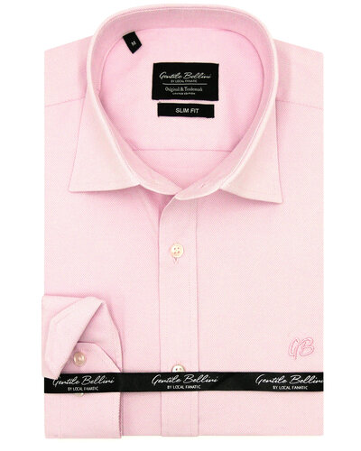 Gentile Bellini Camisa Hombre - Plain Oxford Shirts - Rosa