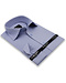 Gentile Bellini Camisa Hombre - Plain Oxford Shirts - Azul