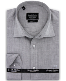 Gentile Bellini Camisa Hombre - Plain Oxford Shirts - Gris