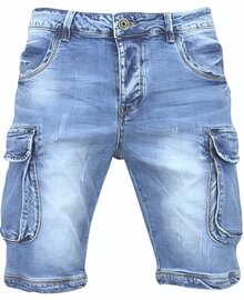 Local Fanatic Cargo Short - Slim Fit -1088- Azul