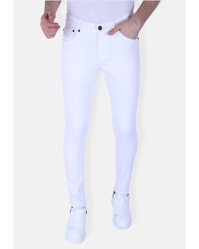 Local Fanatic Plain Hombre Jeans - Slim Fit -1089- Blanco