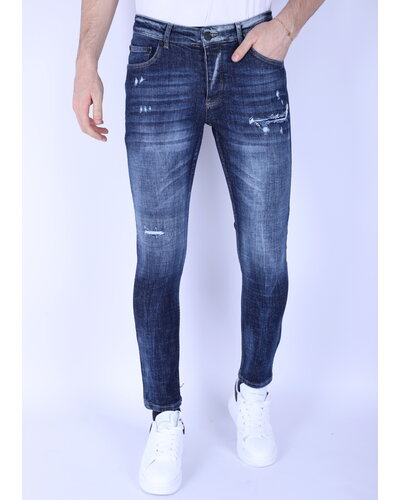 Local Fanatic Ripped Jeans Heren - Slim Fit -1100- Blauw