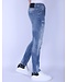 Local Fanatic Stonewashed Ripped Jeans Men's - Slim Fit -1098- Blue