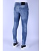 Local Fanatic Stonewashed Ripped Jeans Heren - Slim Fit -1098- Blauw