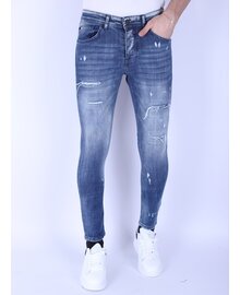 Local Fanatic Ripped Jeans Men’s - Slim Fit -1097- Blue