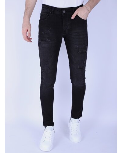 Local Fanatic Destroyed Jeans  Hombre - Slim Fit - 1106 - Negro