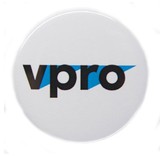 25mm button met speld