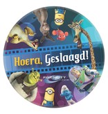 75mm button met speld.