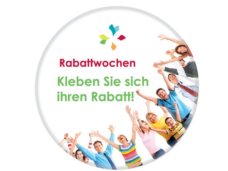 75mm button met speld.