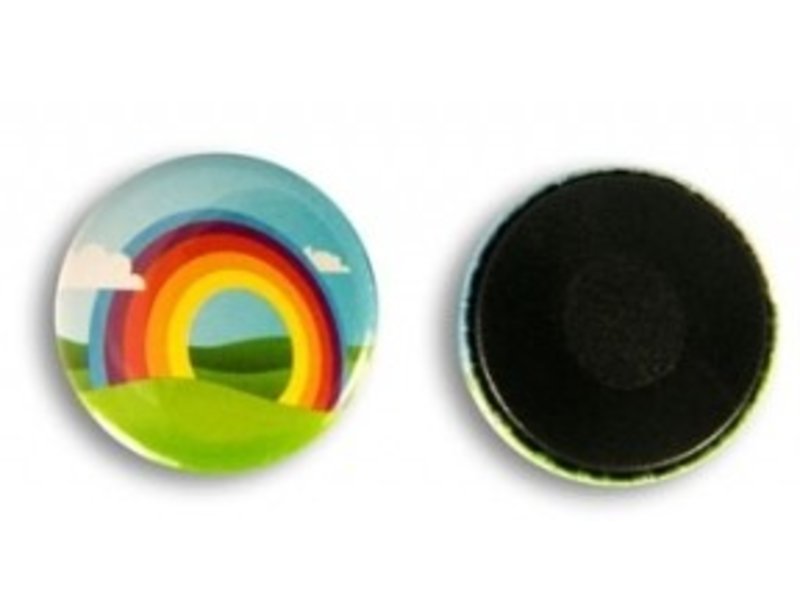 Koelkastmagneet Button 25 mm