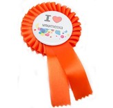 Rozet Button 37 mm, in verschillende kleuren verkrijgbaar