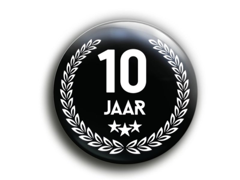 Jubileum Button "Lauwerkrans"