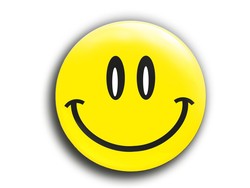 Smiley Button "Happy"