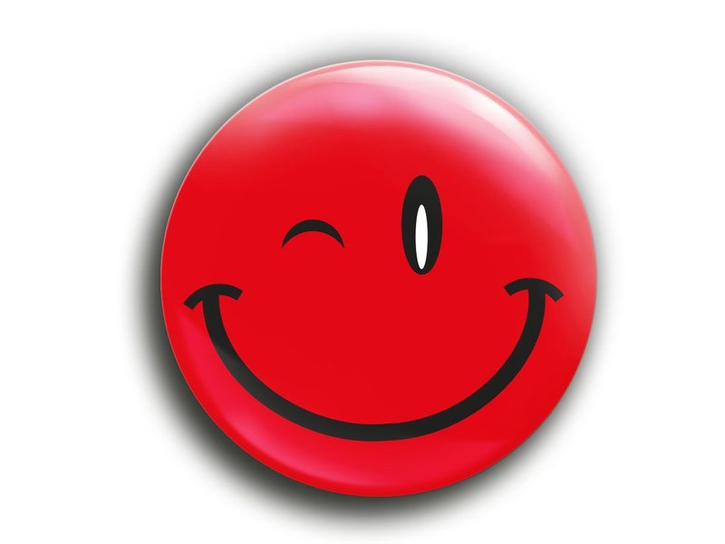 Smiley "Knipoog" vanaf