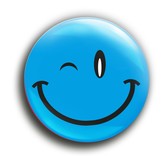 Smiley "Knipoog" vanaf