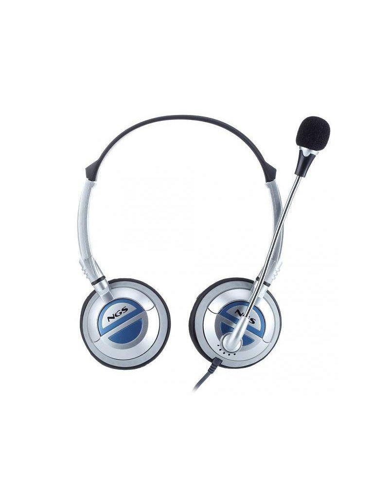 NGS NGS MSX6Pro - Headset - Grijs/Blauw